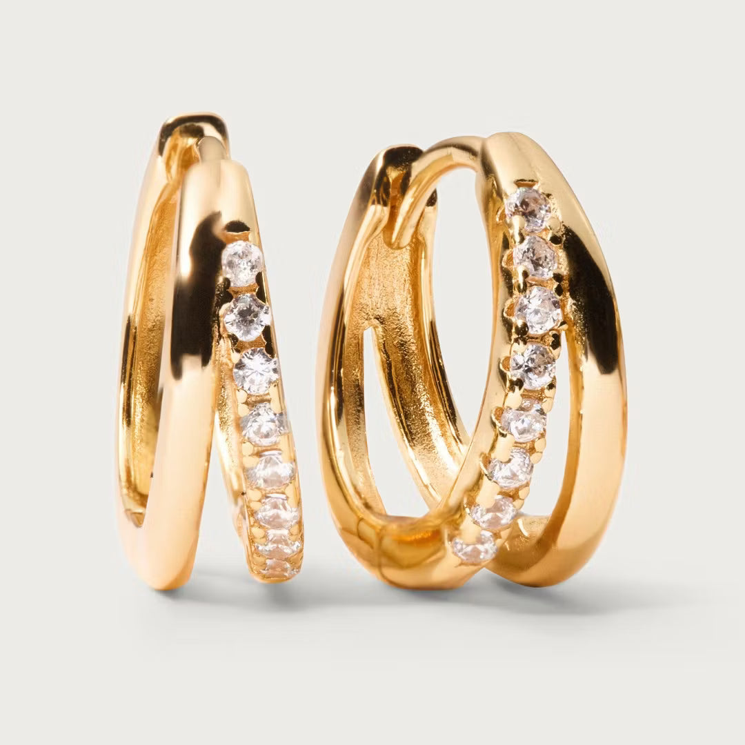 Goal hoops örhängen